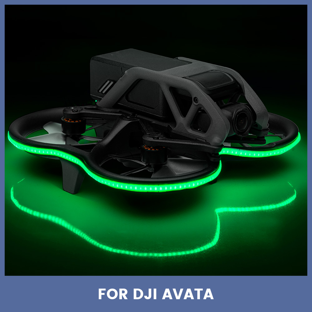 RC LED Light Strips for DJI Av - مراجعة Drone Beacon Light وسعره