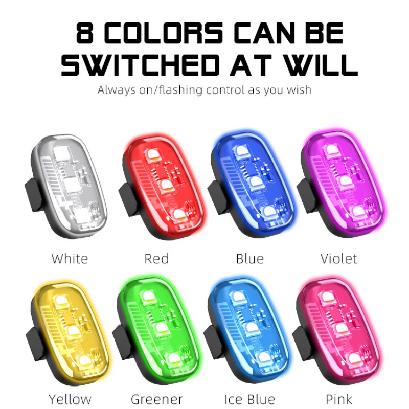 أضواء LED وامضة RGB للدراجات ا - مراجعة Drone Beacon Light وسعره